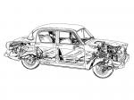 Hillman Minx Saloon 1956 года